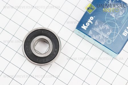 Підшипник 6201 2RS (12x32x10). KOYO (Підшипники / UM2056-V31)
