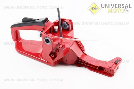 Бак паливний (рукоятка пилки) 4500/5200 з рівнем в баку Тип №4. Китай (Запчастини до бензопили GoodLuck / UM2057-V18)