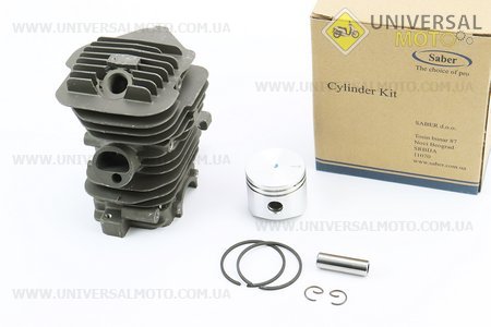 Циліндро поршневий комплект (ЦПГ) 40мм (палець 10мм) OLEO MAC 941C / 941CX / GS / 410C / GS410CX, для EFCO 141S / 141SX / MT4100S / MT4100SX. SABER (Запчастини для бензопили STIHL / UM2100-V12)