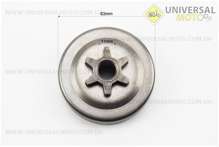 Тарелка сцепления "звезда" 3/8-6 ECHO CS-352ES. SABER (Бензопила Oleo Mac / UM2110-V04)