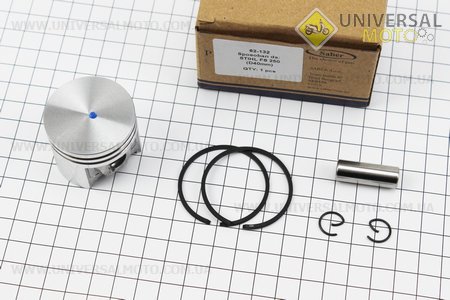 Поршень, кільця, палець комплект 40мм (палець 10мм) Stihl FS-250. SABER (Запчастини для триммера / UM2130-V07)