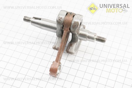 Колінвал 1E44F шатун - жовтий (можливий  наліт). Китай (Запчастини для триммера / UM2130-V28)
