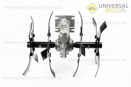 Культиватор (фреза-ніж), 7 шліців, під трубу Ø26мм, ширина захвату 260мм. Китай (Запчастини для триммера / UM2130-V61)