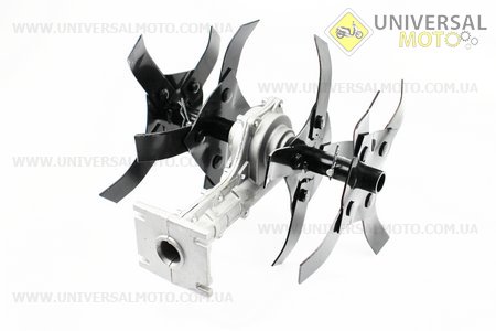 Культиватор (фреза-ніж), 7 шліців, під трубу Ø26мм, ширина захвату 260мм. Китай (Запчастини для триммера / UM2130-V61)