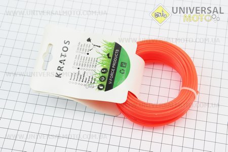 Волосінь косильна d = 2,0мм, 15м "коло". СПЕЦ (Запчастини для триммера / UM2130-V96)