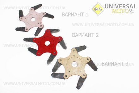 Ніж сегментний 5Т з зубами. Китай (Запчастини для триммера / UM2131-V06)