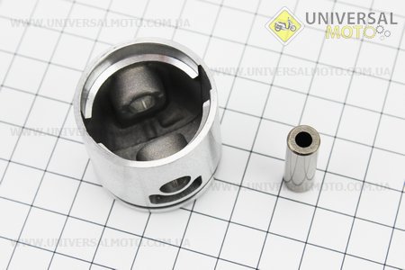 Поршневий комплект (поршень, кільця, палець) 34мм (палець 8 мм) OLEO MAC SPARTA 25. TRESZER (Запчастини для триммера / UM2131-V28)