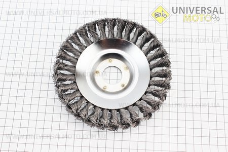 Щітка металева D = 150мм. Китай (Запчастини для триммера / UM2131-V72)
