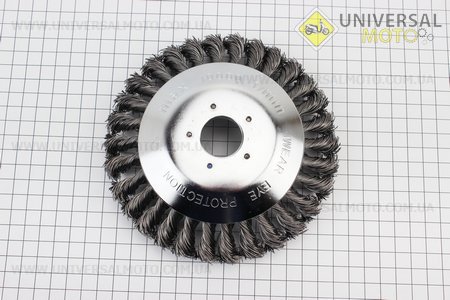 Щітка металева D = 150мм. Китай (Запчастини для триммера / UM2131-V72)