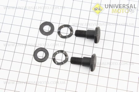 Болт кріплення зчеплення M8x1,00, 2шт + шайба 4шт комплект. Китай (Запчастини для триммера / UM2131-V84)