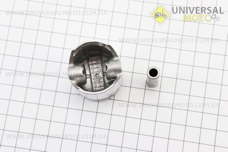 Поршень, кільця, палець комплект 34мм (палець 8мм) + підшипник (8x10x10,5). AKME (Запчастини для триммера / UM2132-V44)