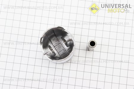 Поршень, кільця, палець комплект 44мм (палець 10мм). AKME (Запчастини для триммера / UM2132-V46)