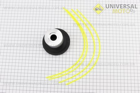 Волосінь косильна в зборі (котушка), ПАВУК пластикова Тип №3. Китай (Запчастини для триммера / UM2132-V49)