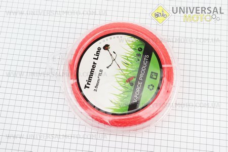 Волосінь d = 3,0мм, 50м "свердло". Китай (Запчастини для триммера / UM2132-V56)