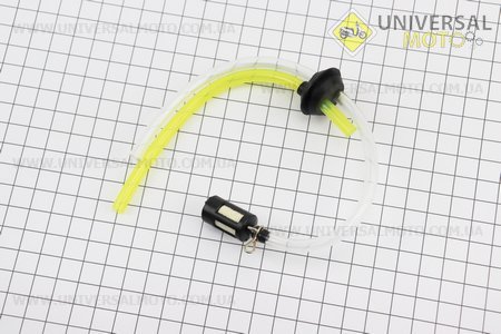 Шланг паливний фільтр комплект L = 27см. Китай (Запчастини для триммера / UM2132-V72)