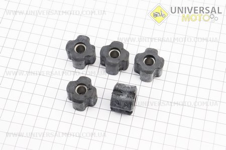 Втулка в трубу D = 28мм, (d = 8мм, D = 25,5мм, H = 20мм) комплект 5шт. SUNDY (Запчастини для триммера / UM2132-V80)