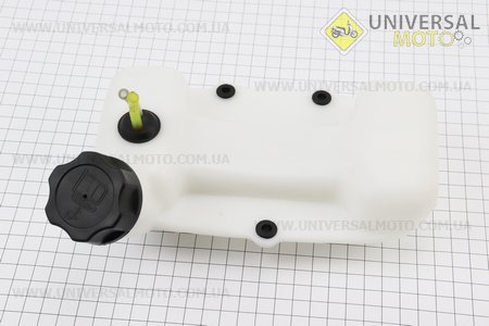 Бак паливний 1E40F-1E44F (під кріплення 2 отвори, горловина бічна коротка). Китай (Запчастини для триммера / UM2132-V83)