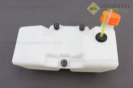 Бак паливний 1E48F (кріплення 3 отвори, горловина збоку) для бензобура. Китай (Запчастини для триммера / UM2132-V84)