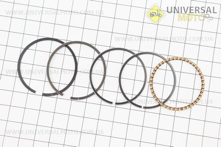 Кільця поршневі 39x1мм HONDA GX35 (CG438) - 4Т. Китай (Запчастини для триммера / UM2133-V02)