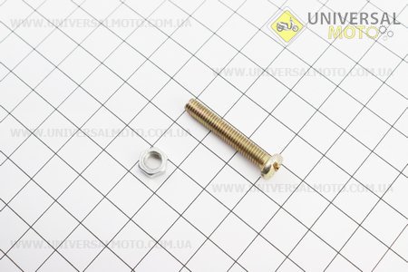 Гвинт M5x30 + гайка. Китай (Запчастини для триммера / UM2133-V21)