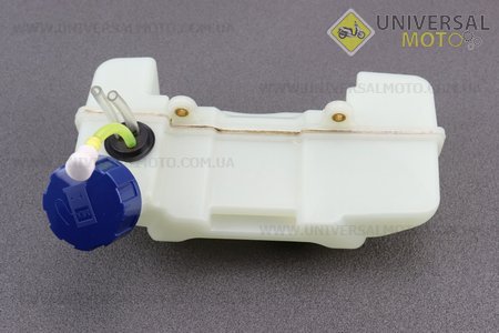 Бак паливний ZMG-2602 (кріплення 2отв, горловина збоку довга) комплект. ZOMAX (Запчастини для триммера / UM2133-V37)