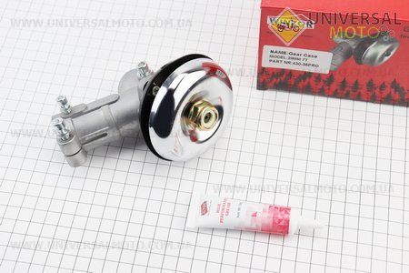 Редуктор нижній 28мм 7Т, +герметик, "PRO SERIA". WINZOR (Запчастини для триммера / UM2133-V48)