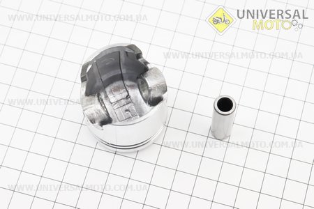 Поршневий комплект (поршень, кільця, палець) 40мм (палець 10мм) + підшипник. WINZOR (Запчастини для триммера / UM2133-V58)