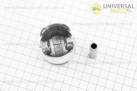 Поршневий комплект (поршень, кільця, палець) 44мм (палець 10мм) + підшипник. WINZOR (Запчастини для триммера / UM2133-V59)