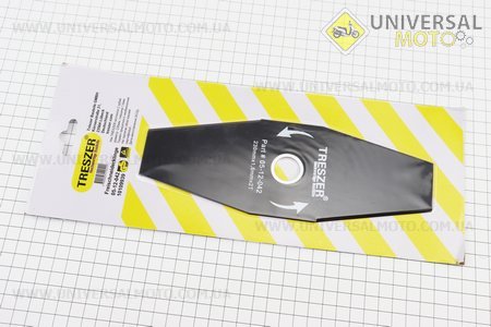 Ніж 2Тx230мм, "трапеція". TRESZER (Запчастини для триммера / UM2134-V43)