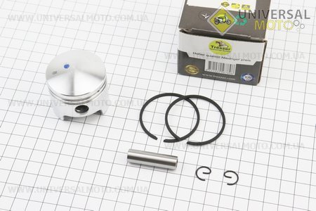 Поршневий комплект (поршень, кільця, палець) 44мм. TRESZER (Запчастини для триммера / UM2134-V46)