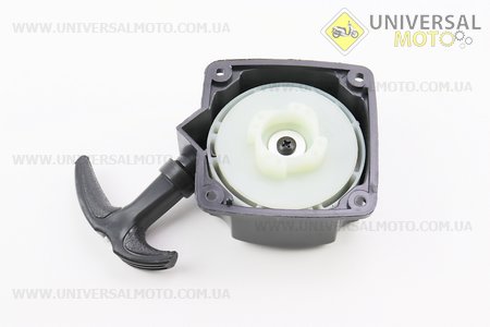 Стартер в зборі 4отв. 66,5х66,5мм "Плавний пуск - 4зацепа", Øзацепа = 38мм Тип №2. TATA (Запчастини для триммера / UM2134-V65)