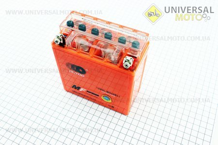 Аккумулятор 5Аh YTX5AL-BS (гелевый, оранж) Active 120/60/130мм, 2017