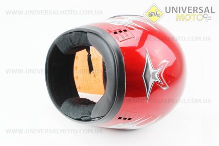 Кофр "мерседес" с стоп-сигналом Красный + ШЛЕМ 360*400*300мм