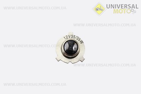 Лампа фары P15D-25-3 12V 35/35W синяя SUPER. Китай (Аксессуары / UM3010-V79)