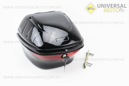 Кофр средний 360*330*270мм  ЧЕРНЫЙ + ШЛЕМ без подбородка