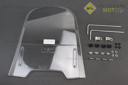 Скло вітрове 48,5х44см (1,5мм). Китай (Різне / UM3011-V61)