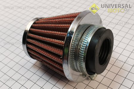 Фильтр воздушный нулевой 28мм прямой "конус". Китай (Аксессуары / UM3011-V75)