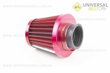 Фільтр повітряний нульовий 35мм прямий "конус" червоний (великий). Китай (Різне / UM3011-V76)