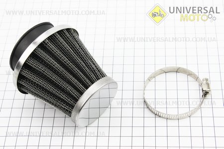 Фільтр повітряний нульовий 42мм прямий "конус", високий, тип 1. Китай (Різне / UM3011-V79)