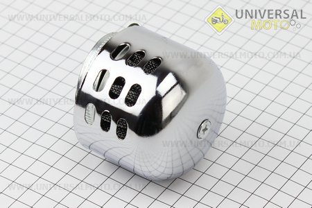 Фільтр повітряний нульовий 42мм прямий з ковпачком сталевий. Китай (Різне / UM3011-V80)