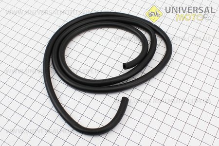 Шланг паливний 4x7мм - 1 метр, чорний. Китай (Паливний мотошланг / UM3011-V86)