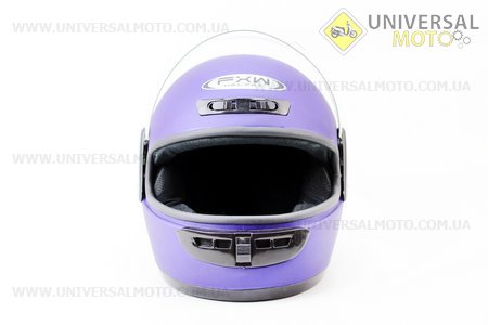 Шлем закрытый HF-101 S- ФИОЛЕТОВЫЙ матовый