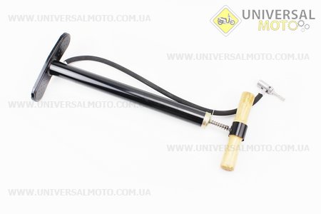 Насос ручной "советский" черный с дерев. ручкой. Китай (Аксессуары / UM3012-V46)