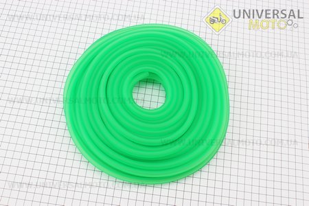 Шланг паливний 5x8мм - 20 метрів, прозорий "силікон". Китай (Паливний мотошланг / UM3012-V71)