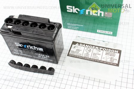 Аккумулятор YTR4A-BS "таблетка-Honda" 115/50/85мм 2014г