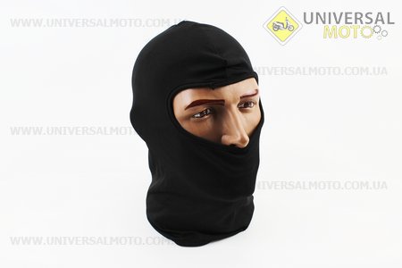 Підшоломник літній (балаклава) "Alpinestars" ЧОРНИЙ, тип 1. Китай (Мотоекіпировка / UM3012-V97)
