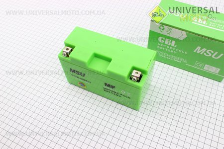 Аккумулятор 7Аh МОТО YT7B-4 (гелевый) 155/70/112мм