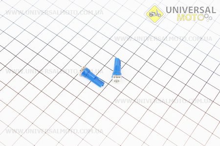 Лампа 1-диодная подсветки приборов синяя T5, 2 штуки . Китай (Аксессуары / UM3013-V16)