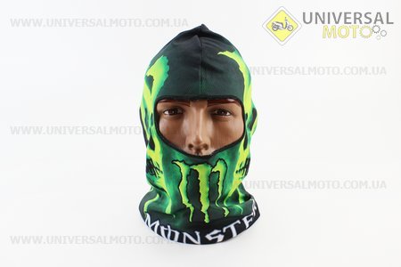ПОДШЛЕМНИК "Monster Energy" AC003, ЧЕРНЫЙ