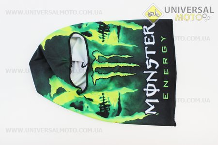 ПОДШЛЕМНИК "Monster Energy" AC003, ЧЕРНЫЙ